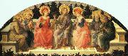 Fra Filippo Lippi Seven Saints oil